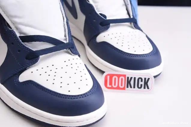 1 Retro OG Obsidian Jordan 555088-140 Air High 0503